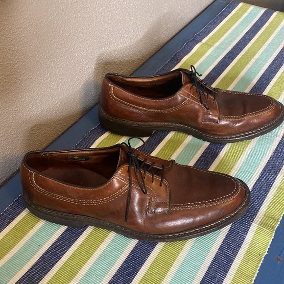 Allen Edmunds | Brown Leather Derby Dress Shoes | Size 11.5 main image 7